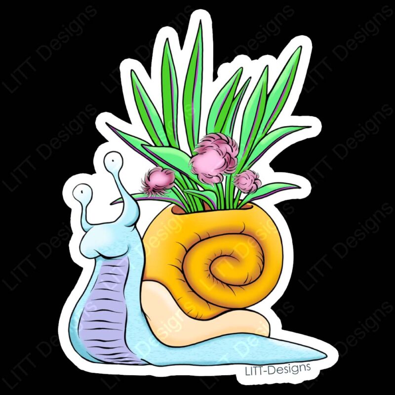 Snail Sticker