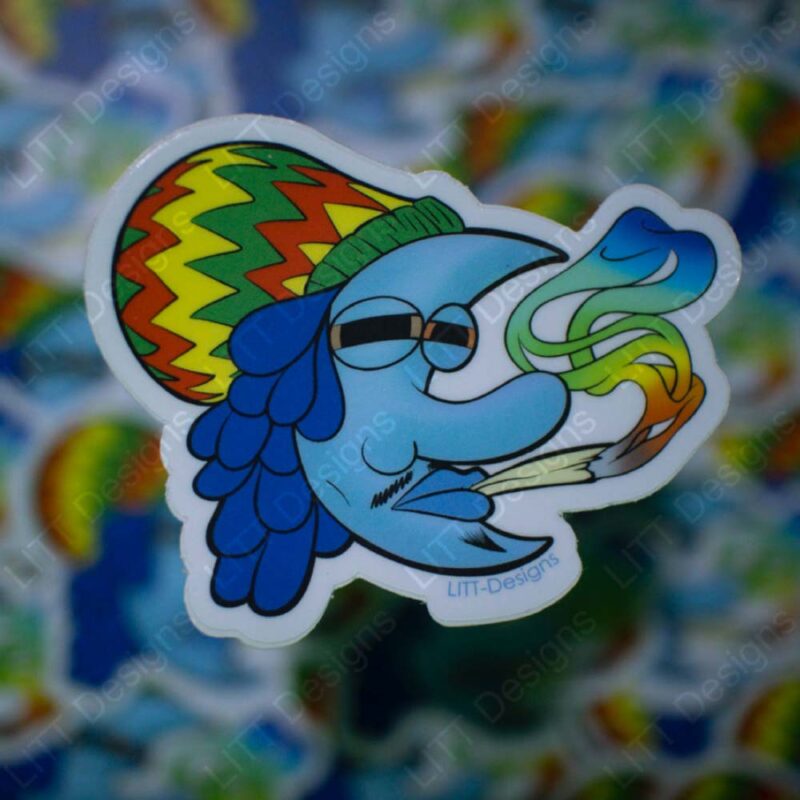 Rastamoon Sticker Stack