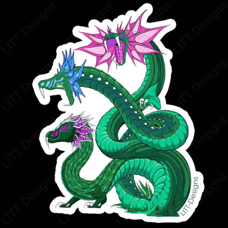 The Dragonvine Sticker