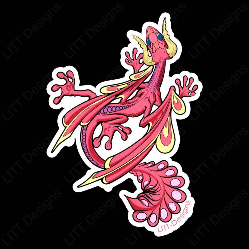 Gecko Sticker