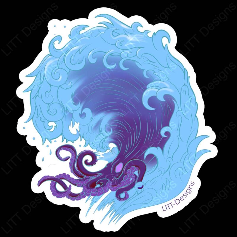 Wave Sticker