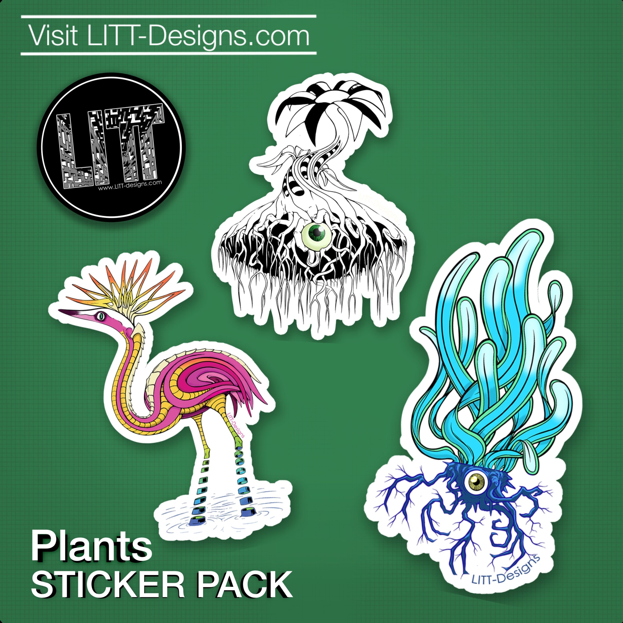 The Plants Sticker Pack