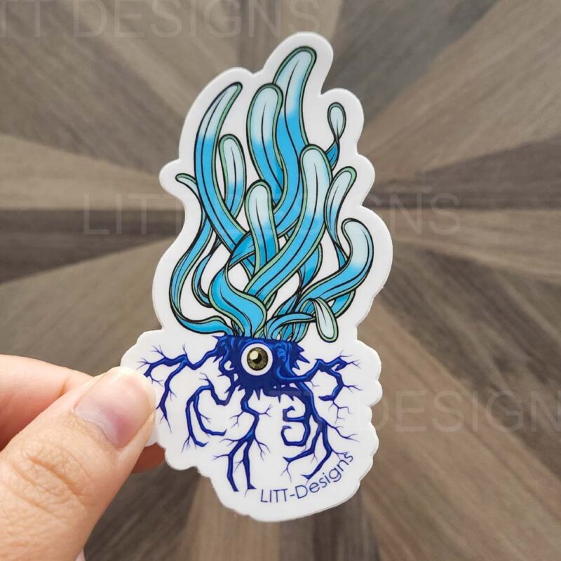 Onion Monster Sticker - Image 3