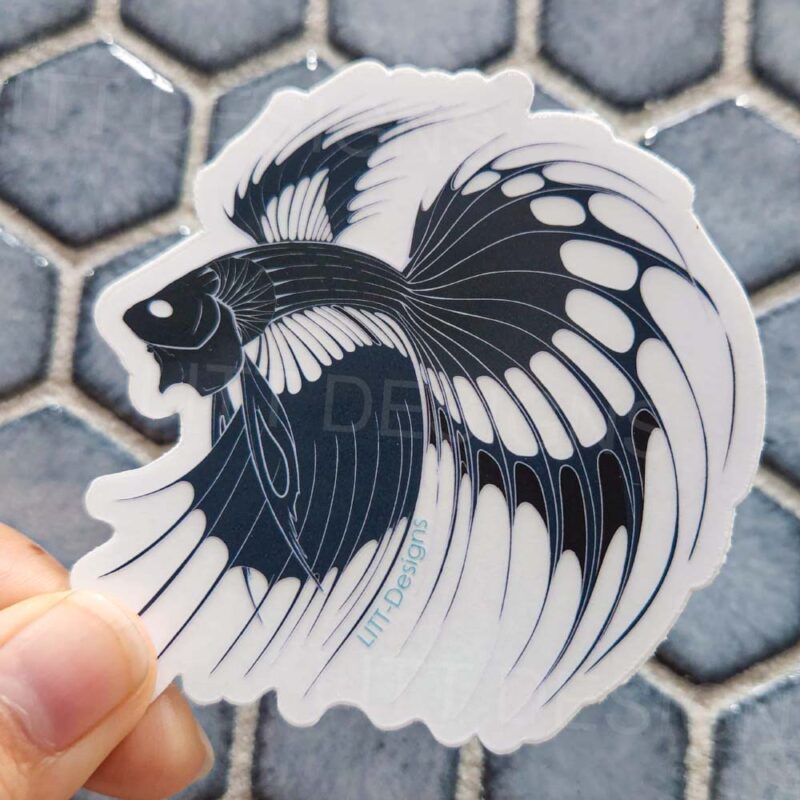 Betta Fish Sticker Photo