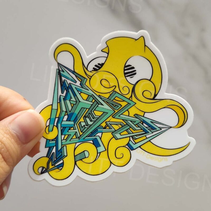 Creator Squid Sticker Photo