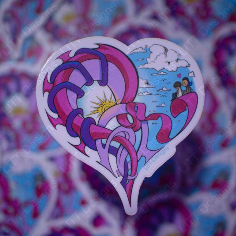 Heart Sticker Stack