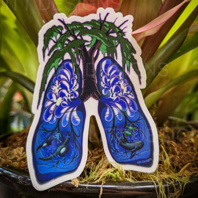 Lungs of Life Sticker Photo