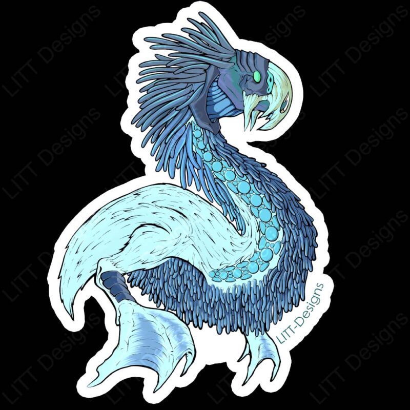 Swagon Dragon Vinyl Sticker