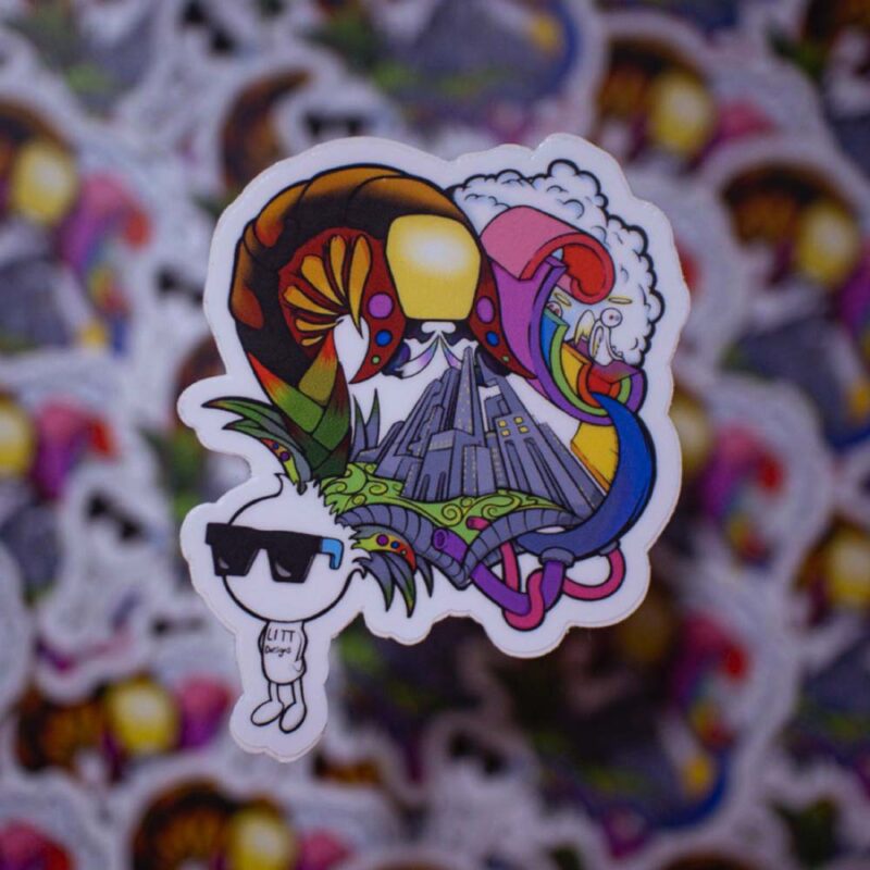 Thinker Sticker Stack