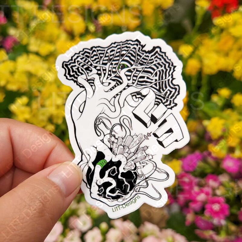 Tree Sticker Photo