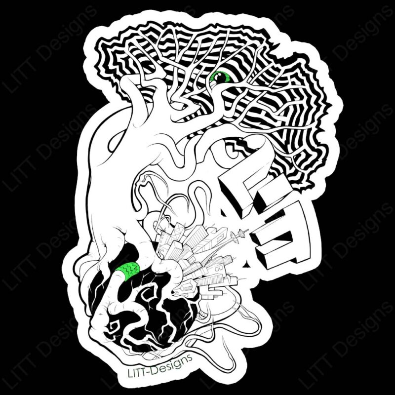 Tree Vinyl Sticker