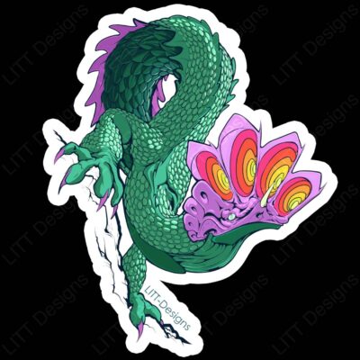 Tropico Dragon Vinyl Sticker